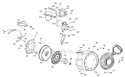 Starter Assembly and Blower Housing Diagram and Parts List for 31AM63KE701 2012 Yard Man Snow Blower